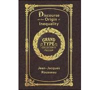 Jean-Jacques Ro Large Print - Discourse on the Origin of Ineq (Copertina rigida)