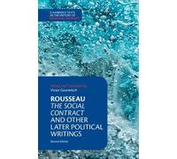 Jean-Jacques Ro Rousseau: The Social Contract and Other Later Politi (Tascabile)