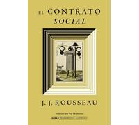 Jean Jacques Rousseau El Contrato Social (Copertina rigida)