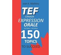 Jean K Mathieu Tef Canada Expression Orale (Tascabile)