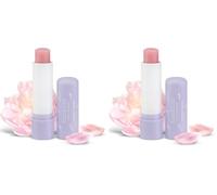 Jean & Len Balsamo labbra, azione intensa, per labbra morbide e lisce, previene la disidratazione, con cera alla rosa e olio biologico di argan, senza oli minerali, vegano, 4.7 g (Confezione da 2)