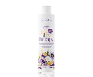 Jean & Len Balsamo Olio di Monoï & Frutto della Passione, trattamento nutriente per capelli secchi e tendenti al crespo, dona lucentezza e facilita la pettinatura, vegano, 300 ml