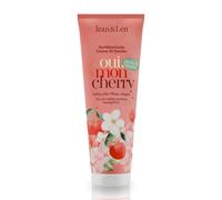 Jean & Len Crema-olio da doccia alla ciliegia e olio di mandorla, 250 ml