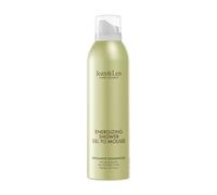 Jean & Len Gel Doccia Energizzante To Mousse Bergamotto e Legno di Cedro, con oli di mandorle, jojoba e babassu, per pelli normali, doccia schiuma, senza siliconi, 200 ml