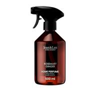 Jean & Len Home Perfume Rosemary & Ginger, profumo per ambienti dalla nota speziata e fresca, rinfresca con un solo spruzzo, spray per ambienti dal design minimalista, 500 ml