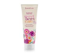 Jean & Len Lozione per il corpo al mirtillo rosso e vaniglia, 250 ml | Texture leggera e rapido assorbimento, per tutti i tipi di pelle, pH ideale, senza parabeni né siliconi, vegan