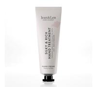 Jean & Len Mini Silky & Rich Hand Treatment Peony & Lychee, pratico formato da viaggio, assicura mani morbide, mini crema mani, senza parabeni e siliconi, vegan, 30 ml