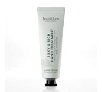 Jean & Len Mini Silky & Rich Hand Treatment Rosemary & Ginger, pratico formato da viaggio, assicura mani morbide, mini crema mani, senza parabeni e siliconi, 30 ml