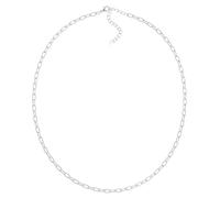 Jean & Len Mira - Collana in argento, senza nichel, piombo e cadmio, placcato oro 14 K, acciaio inossidabile 316L, misura regolabile (42 + 5 cm), collana minimalista e impermeabile