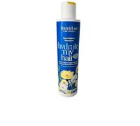 Jean & Len Moisture Shampoo Aloe Vera & Basilico, per capelli molto secchi, nutre e rivitalizza intensamente, shampoo dal profumo fresco senza siliconi e parabeni, vegan, 300 ml
