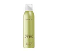 Jean & Len Mousse doccia tonificante Bergamotto e Cederwood, 200 ml | con olio di mandorle, jojoba e babaso, per una pulizia profumata, pelle normale, crema doccia, senza silicone
