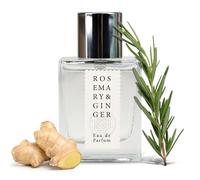 Jean & Len Rosemary & Ginger Eau de Parfum, profumo speziato e fresco di rosmarino e zenzero, realizzato in lavorazione artigianale, flacone di vetro minimalista, profumo per donna e uomo, 30 ml