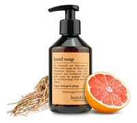 Jean & Len Sapone mani Arancia rossa & Vetiver, deterge le mani con delicatezza, sapone liquido per mani pulite e curate, profumo fruttato e legnoso, senza parabeni e siliconi, vegano, 250 ml