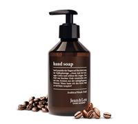 Jean & Len sapone per le mani Arabica & Muschio, deterge le mani stressate, adatto all'uso quotidiano, sapone liquido in dispenser a pompa, fragranza aromatica, vegan, 250 ml