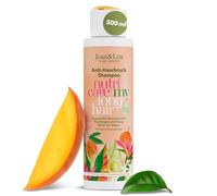 Jean & Len Shampoo Anti-Rottura Mango & Avocado, per capelli lunghi e fragili, rigenera le lunghezze e previene le doppie punte, profumo fruttato di mango, senza siliconi e parabeni, vegano, 500 ml