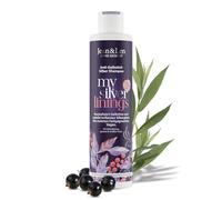 Jean & Len Shampoo Antigiallo Salice Bianco & Cassis, formula vegetale, per capelli grigi, biondi, decolorati e bianchi, con pigmenti viola e effetto anti-giallo, senza parabeni e siliconi, 300 ml