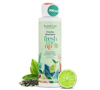 Jean & Len Shampoo Freschezza Tè Verde & Lime, per capelli normali e che tendono a ungersi, protegge dalla perdita di idratazione, cura riequilibrante, senza siliconi e parabeni, vegano, 500 ml