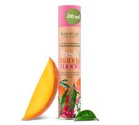 Jean & Len Shampoo secco fresco e maneggevole, nessun approccio grasso, nessun residuo bianco, profuma fruttato fresco di mango, per tutti i tipi di capelli, senza parabeni e siliconi, vegano, 200 ml