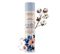 Jean & Len shampoo secco my sensitive secret, per cuoio capelluto sensibile, con estratto di cotone e pantenolo, aiuta le radici grasse, senza residui bianchi, senza profumo, 200 ml