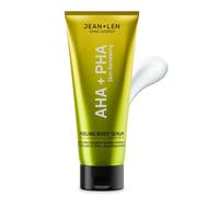 Jean & Len Siero corpo AHA & PHA, esfoliante delicato con 8% AHA & 5% PHA, affina la pelle, elimina le impurità, idrata, cura del corpo senza parabeni e siliconi, vegano, 200 ml