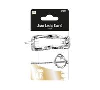 Jean Louis David - Fermaglio per capelli, colore casuale oro o argento, accessorio alla moda