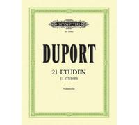 Jean-Louis Duport: 21 Studies For Cello. For Violoncello