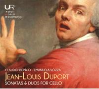 Jean Louis Duport Jean-Louis Duport: Sonatas & Duos for Cello (CD) Album