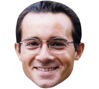 Jean-Luc Delarue (Smile) Maschere di persone famose, facce di cartone