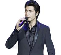 Jean-Luc Lahaye (Singing) Half Body Buddy Cutout