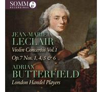 Jean-Marie Lecl Jean-Marie Leclair: Violin Concertos, Vol. 1: Op. 7, Nos. 1 (CD)