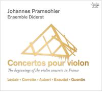 Jean-Marie Lecl Johannes Pramsohler/Ensemble Diderot: Concertos Pour Violon (CD)