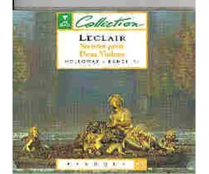 Jean-Mariei Leclair Leclair: Sonatas for Two Violins (CD)