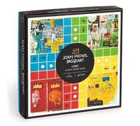 Galison Gioco da tavolo Jean-Michel Basquiat Ludo Classic