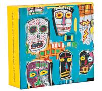 Jean-michel Basquiat Mini Fliptop Notecards With Magnetic Closure