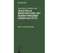 Jean Paul Christian Otto (Von 1790-1796) (Copertina rigida)