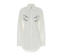 Jean Paul Gaultier - Camicie - - Blouses & Shirts - Donna - Bianco - 2XS