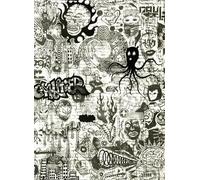 Jean Paul Gaultier Carta da parati Ernest - Ecru/ Noir