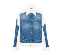 Jean Paul Gaultier - Contrast Panel Denim Jacket - - Jackets - unisex - Blu - S