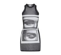 Jean Paul Gaultier, ,Dresses ,Donna ,Nero ,S Eyes and Lips Short Dress