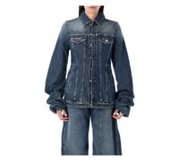 Jean Paul Gaultier - Giacca Denim Vintage Blu Vestibilità Oversize - - Jackets - Donna - Blu - M