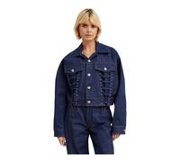 Jean Paul Gaultier - Giacca di jeans con lacci decorativi - - Jackets - Donna - Blu - XS