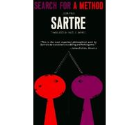 Jean-Paul Sartre Search for a Method (Tascabile)