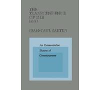 Jean-Paul Sartre The Transcendence of the EGO (Tascabile)
