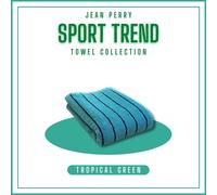 Jean Perry Sport Trend Asciugamano Bagno 100% Cotone Grigio 68x137cm