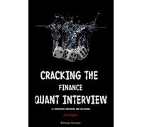 Jean Peyre Cracking the Finance Quant Interview (Tascabile)