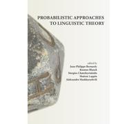Jean-philippe Bernardy Shalom Lappin Rasmus Probabilistic Approach (Tascabile)