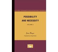 Jean Piaget Possibility and Necessity (Tascabile)