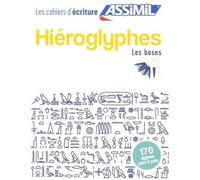 Jean-Pierre Guglielmi Cahier d'écriture Hiéroglyphes (Tascabile)