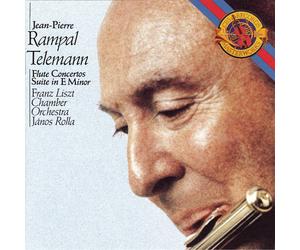 Jean-Pierre Rampal, Franz Liszt Chamber Orchestra, Jáno Telemann: Flute Co (CD)