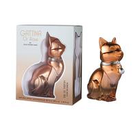 Jean-Pierre Sand - Gattina - Eau de Parfum, 75 ml - Profumo per donne in flacone da collezione, ideale come regalo - Profumo da donna nel flacone gatto (Rosa)